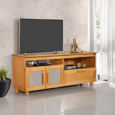 Rack Para Tv Até 65 Polegadas Madeira Cadman - Imbuia