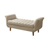 DIVAN BARCELONA 1,30 LINHO BEGE CLARO GRUPO 1- 1/24 - 2