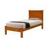 Cama Solteiro Lara Turca - Imbuia - 2