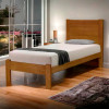Cama Solteiro Lara Turca - Imbuia - 1